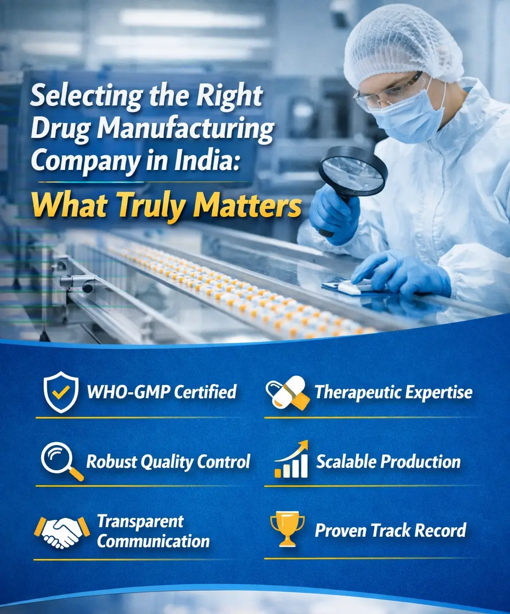 Selecting the Right Drug Manufacturing Company : What Truly Matters